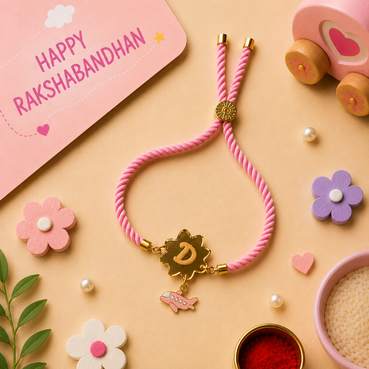 Shape Rakhi - Initial
