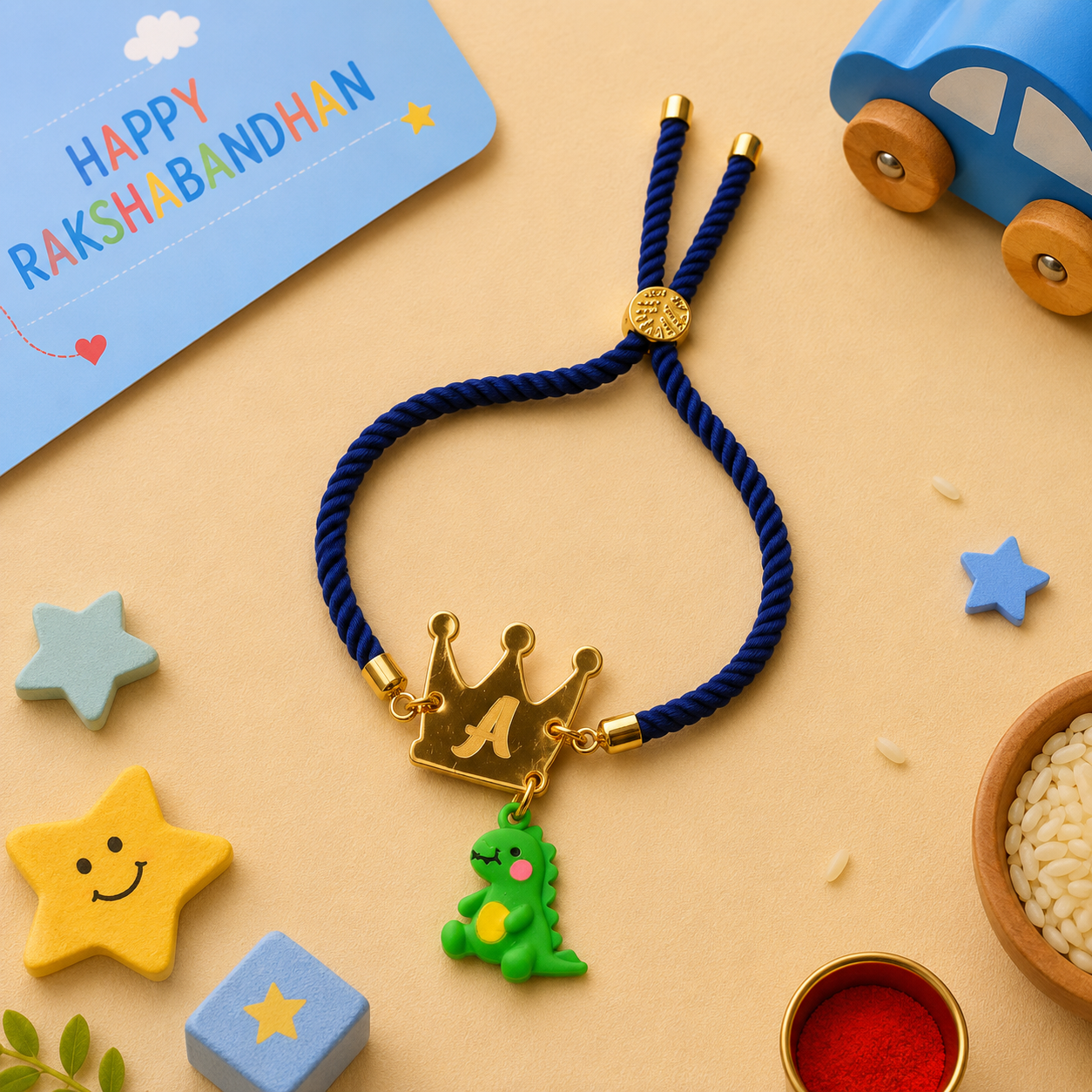 Shape Rakhi - Initial