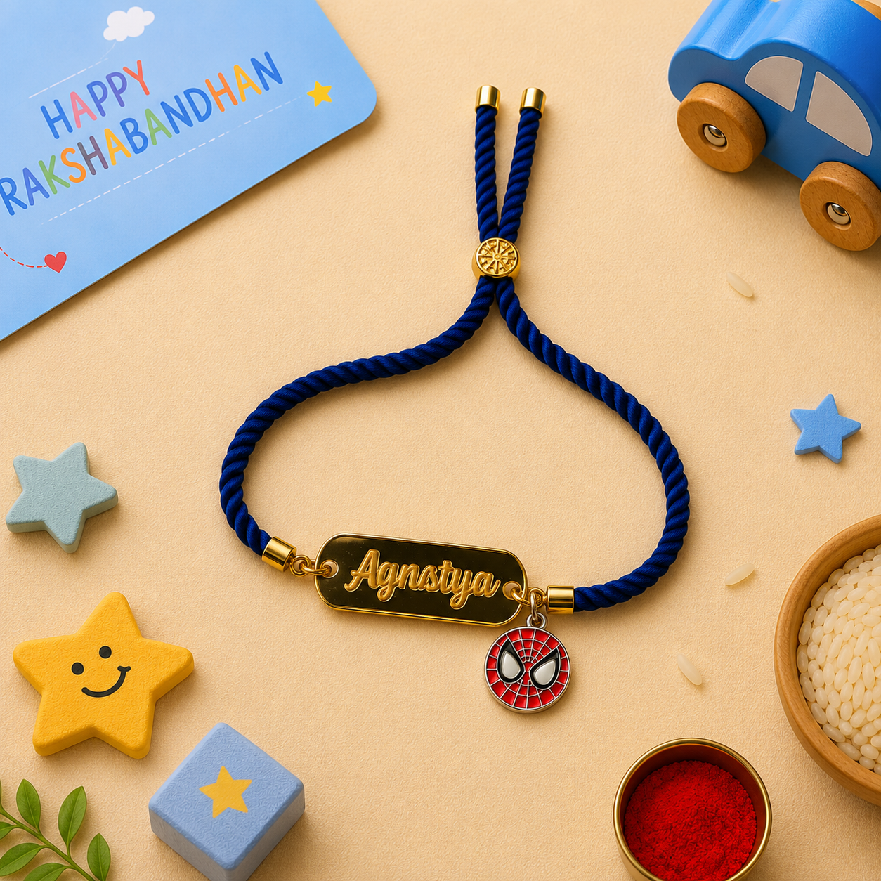 Shape Rakhi - Name