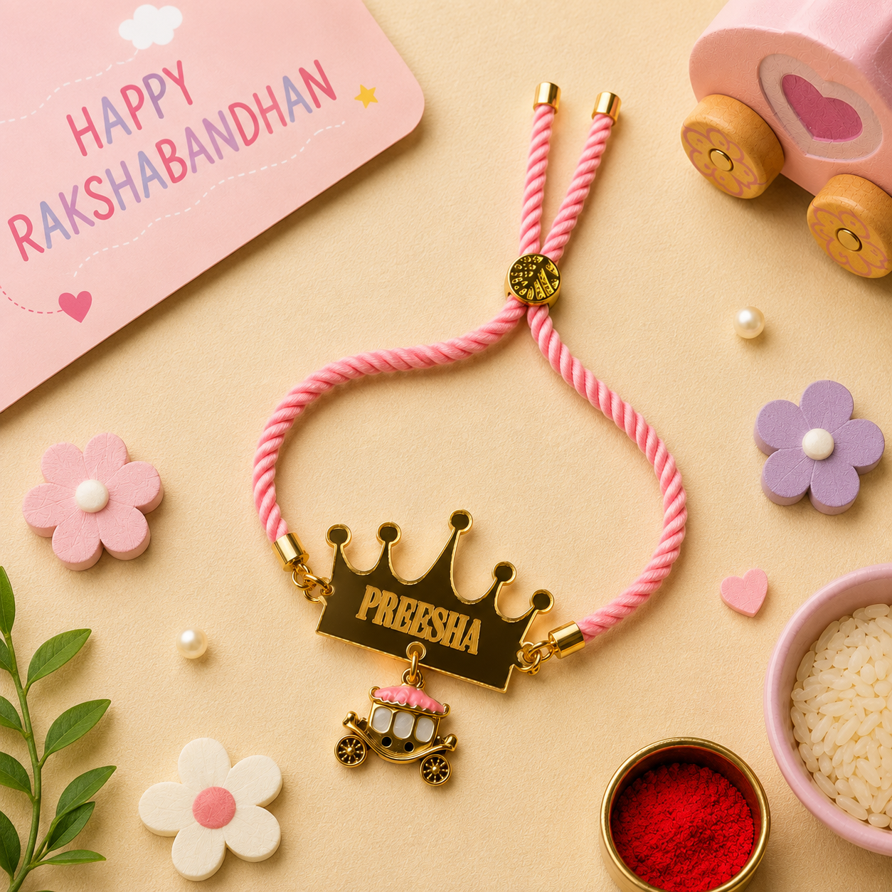 Shape Rakhi - Name