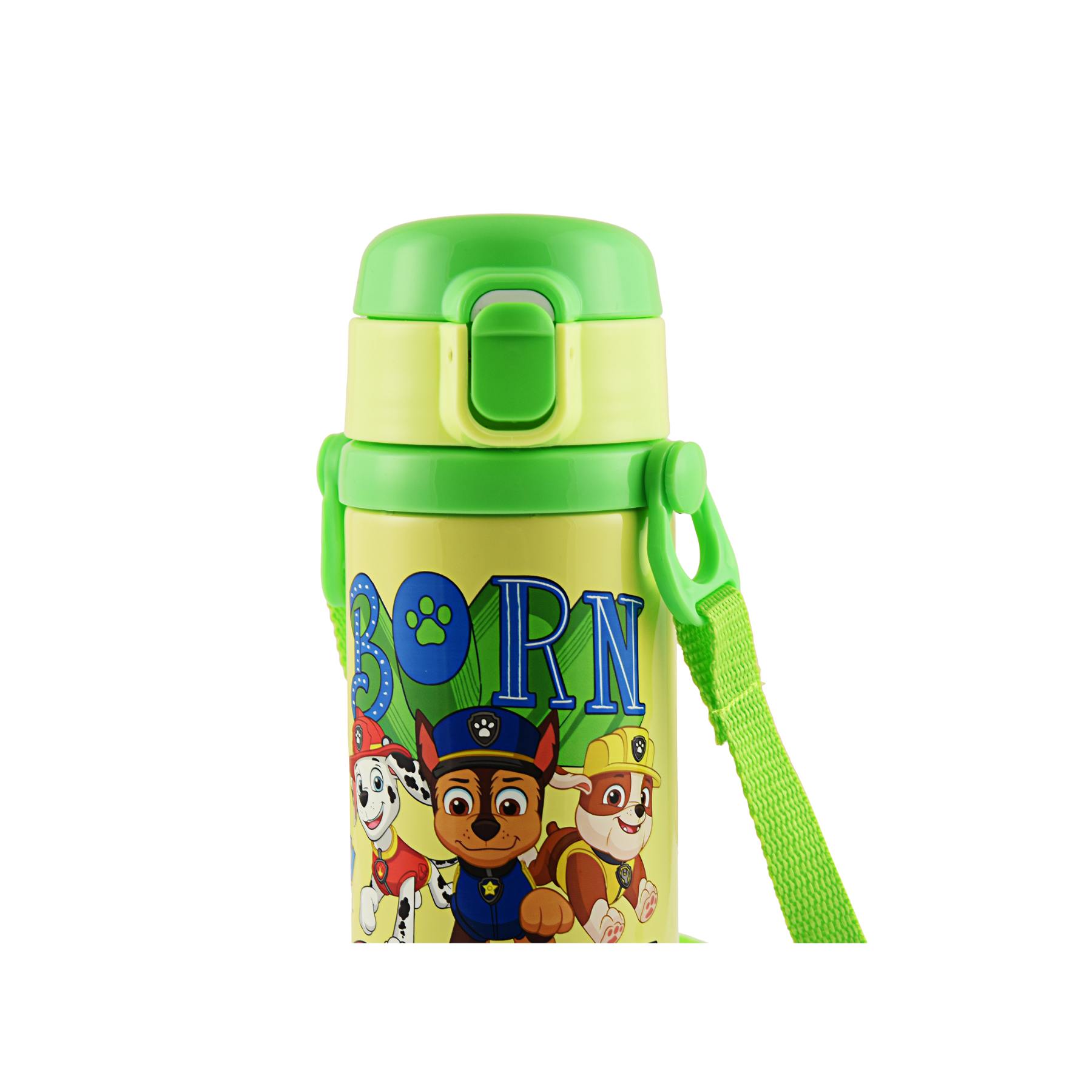 Youp Stainless Steel Insulated Green Color Paw Patrol Kids Sipper Bottle SCOOBY - 500 ml