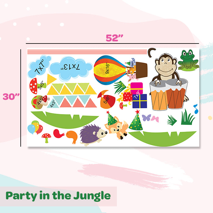 Party In The Jungle Wall Sticker