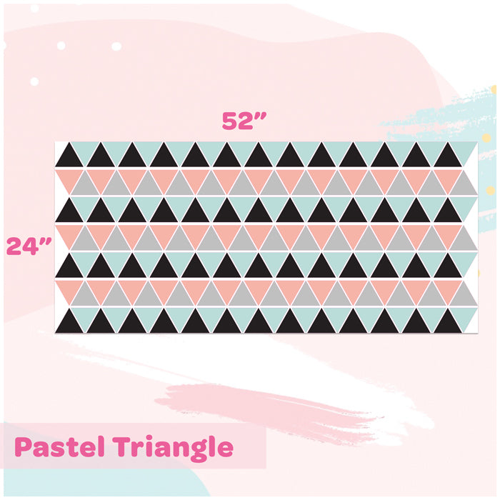 Pastel Triangle Wall Sticker
