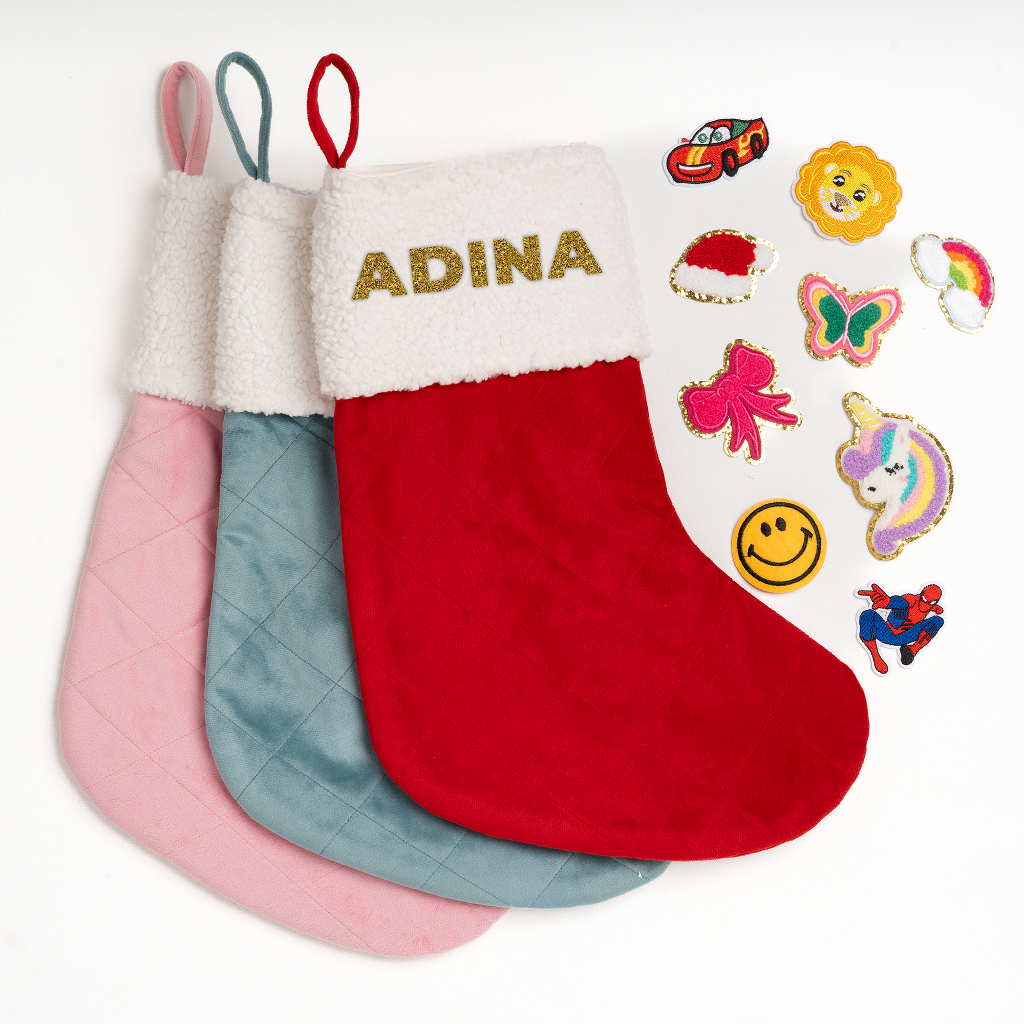 Personalised Patch It! Stocking