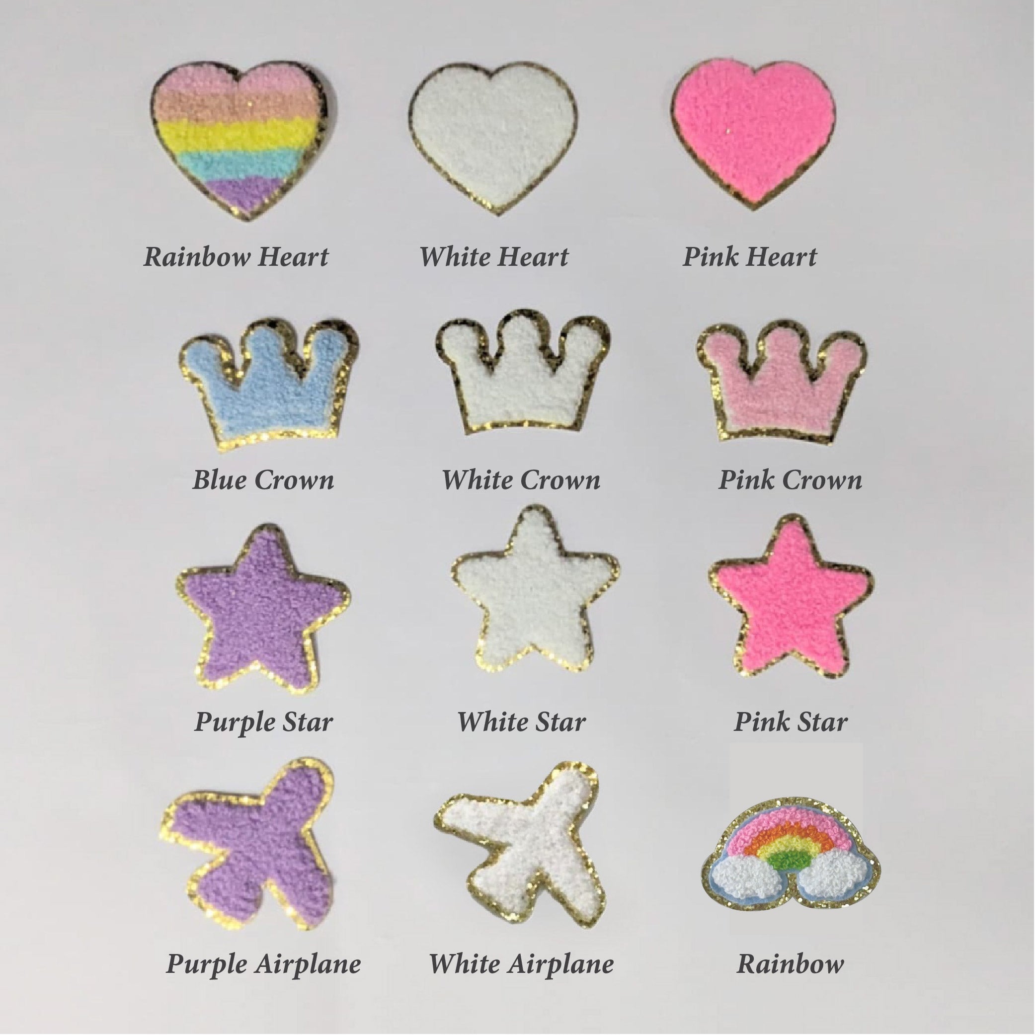 Personalised Notebook With Glitter Patches