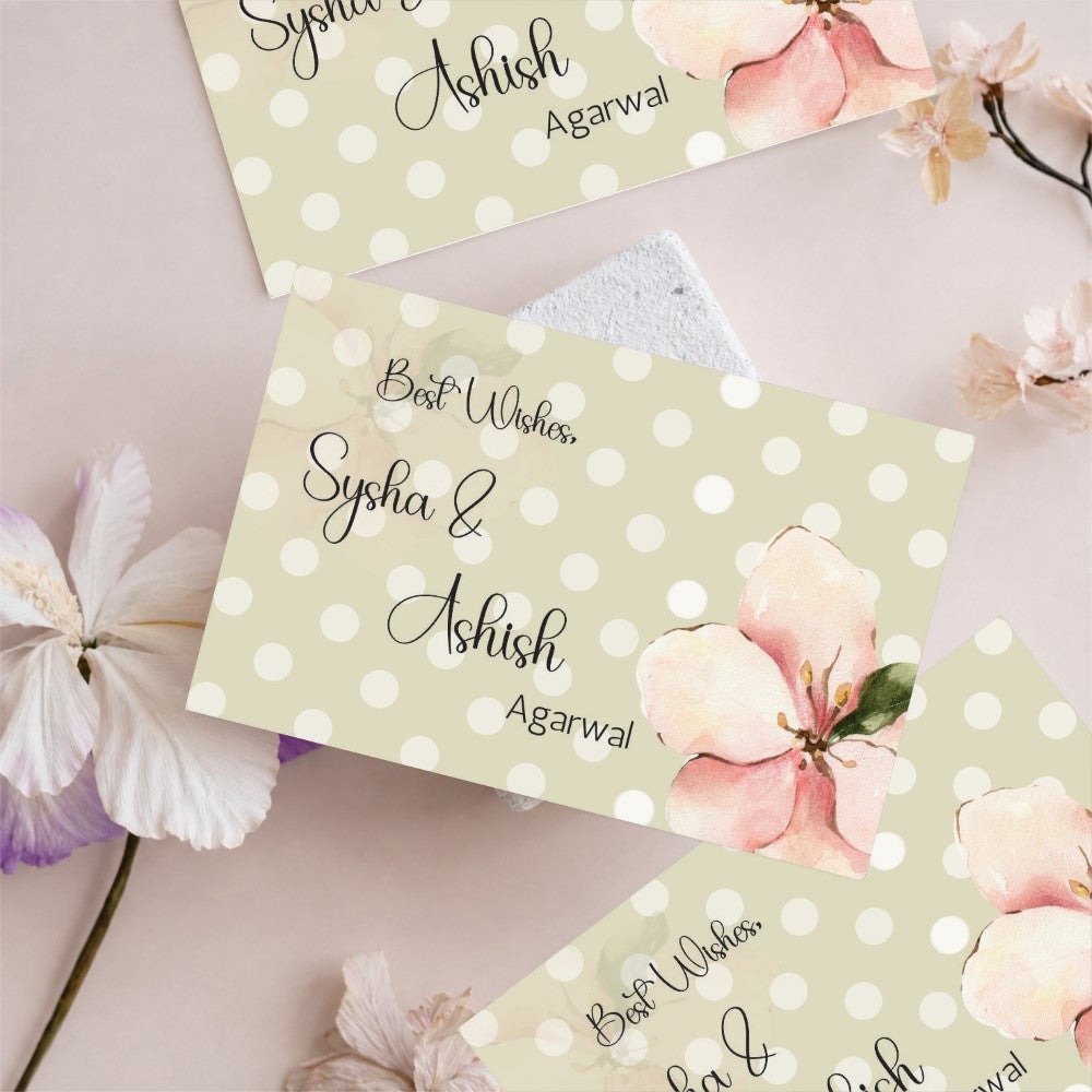Gift Tags Rectangle - Pearl Petals - image 4