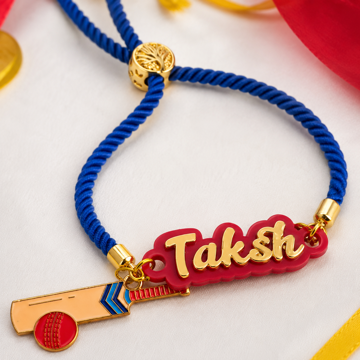 Babble Wrap Personalised Cricket Champ Rakhi