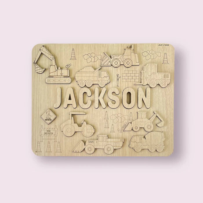 Personalised Wooden Name Puzzle