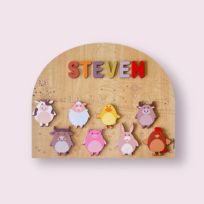 Personalised Wooden Name Puzzle