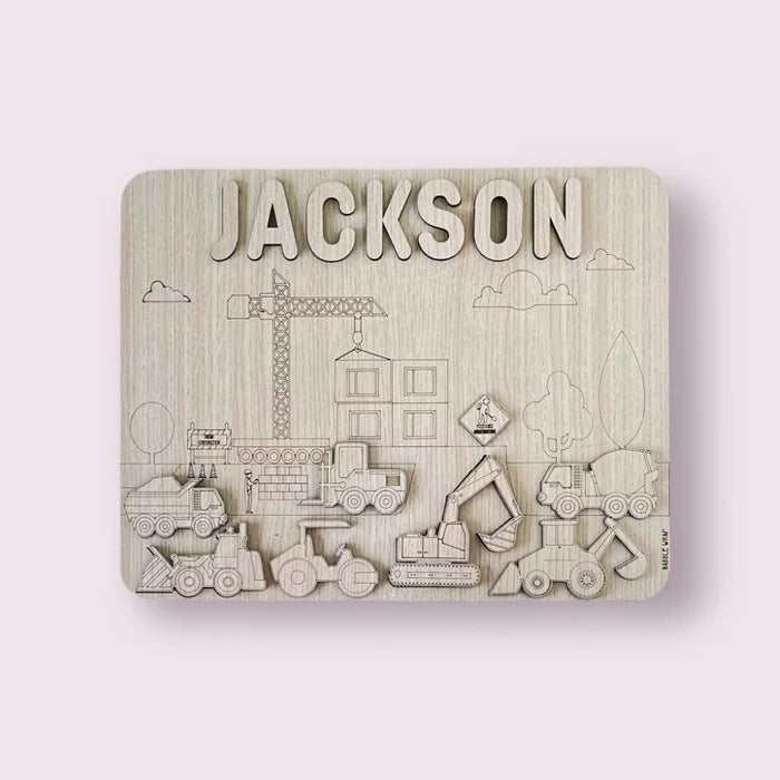 Personalised Wooden Name Puzzle