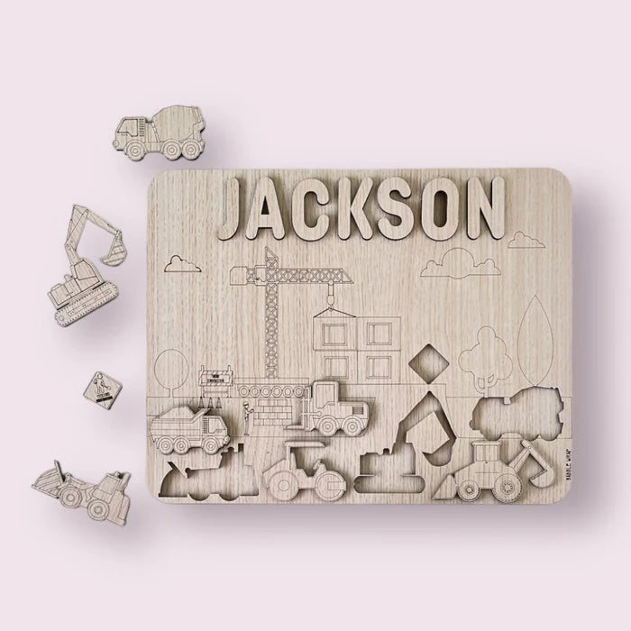 Personalised Wooden Name Puzzle