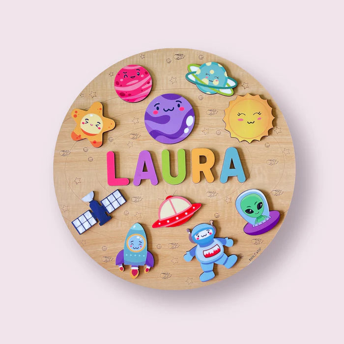 Personalised Wooden Name Puzzle