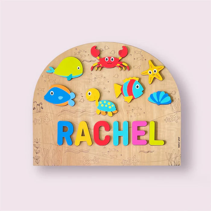 Personalised Wooden Name Puzzle
