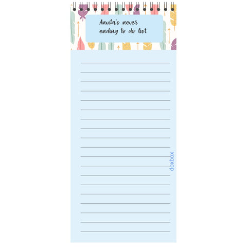 List Pads - Feather