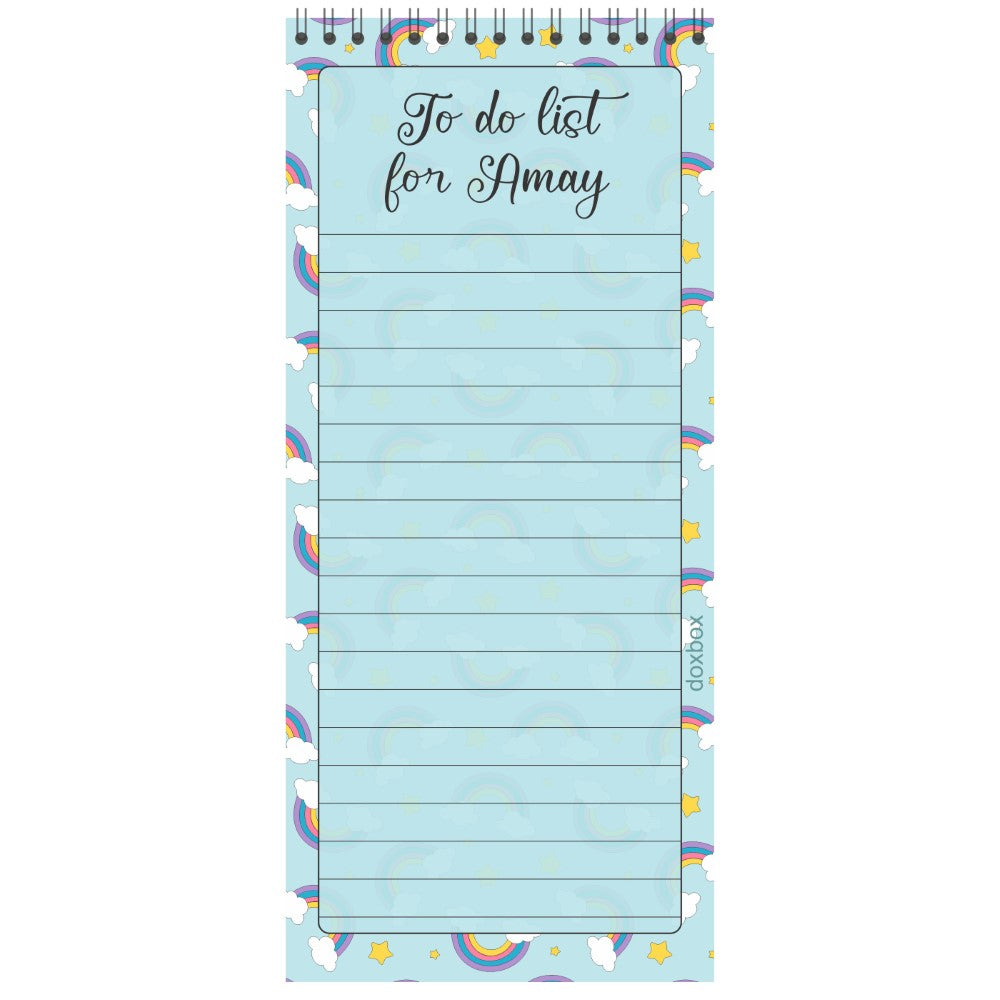 List Pads - Rainbow