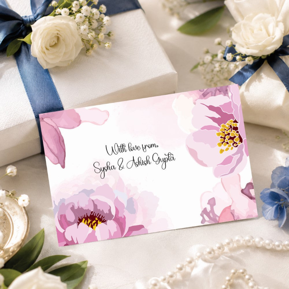 Gift Tags Rectangle - Petal & Grace - image 2
