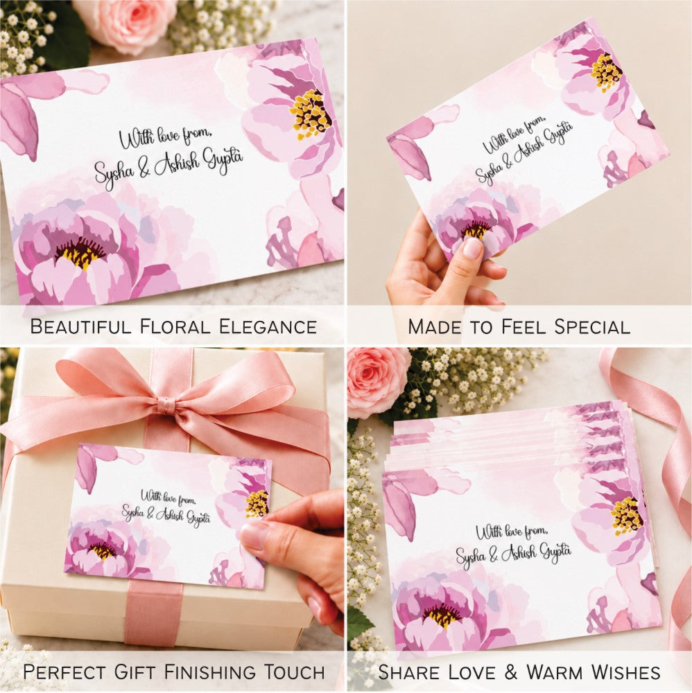 Gift Tags Rectangle - Petal & Grace - image 3