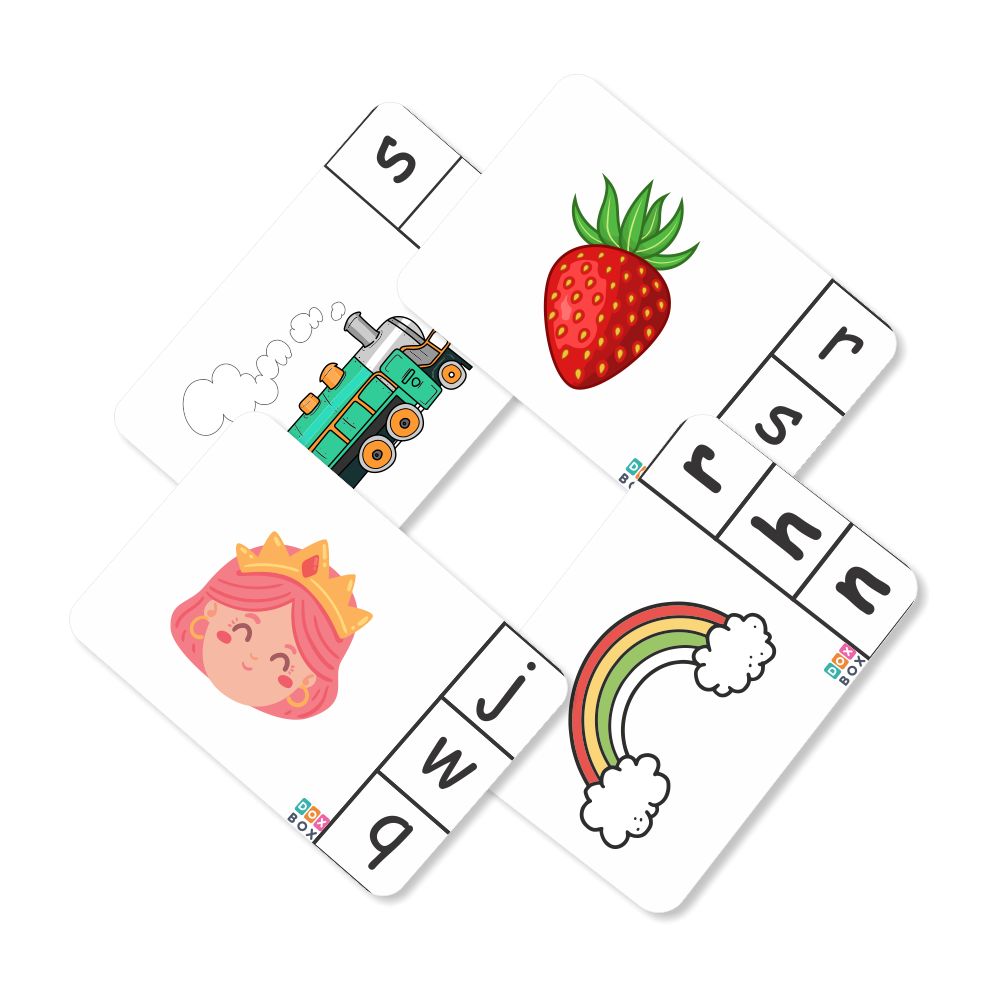 Phonics Beginning Sound Activity Flashcards- Pack of 24