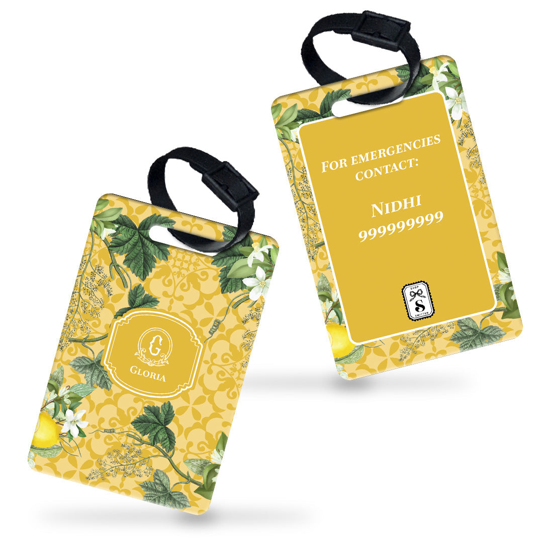 Lemon Grove  Bag Tag