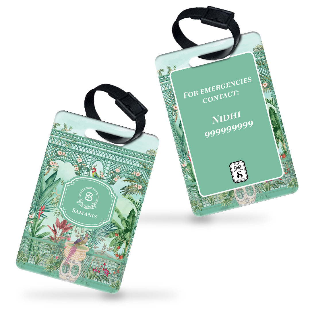 French Garden SerreFleurie Bag Tag