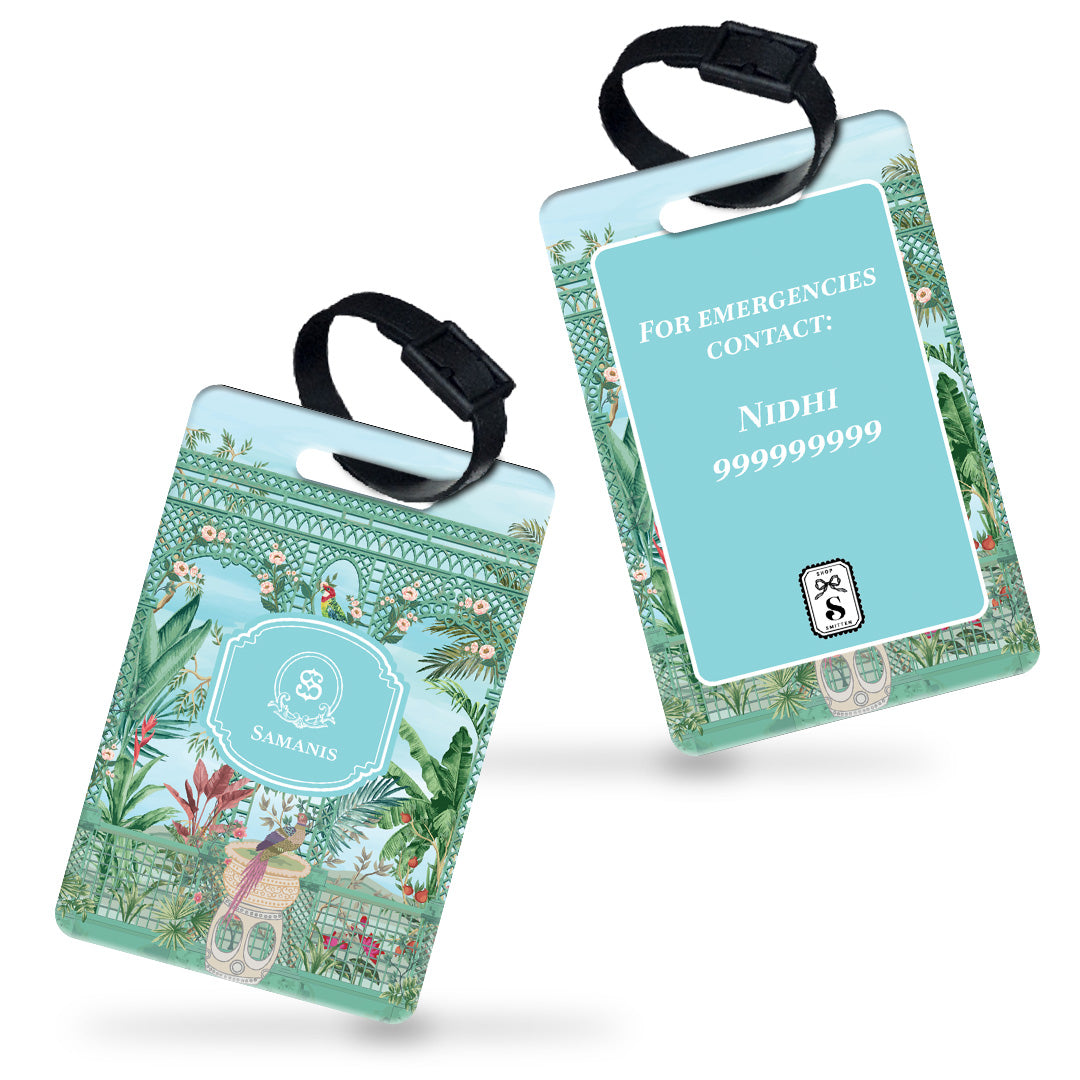 French Garden SerreFleurie Bag Tag