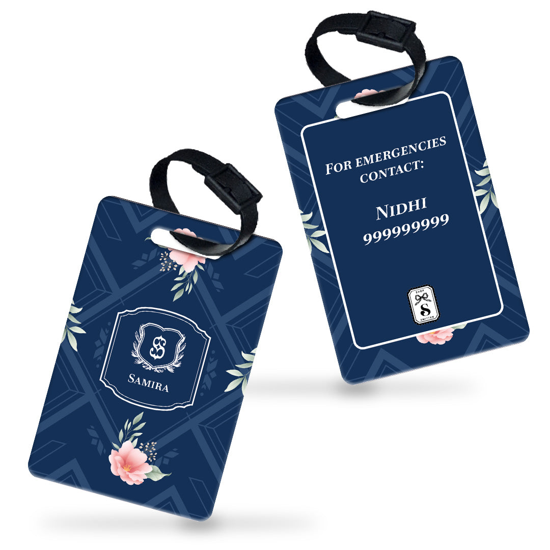 Deco Bloom Bag Tag