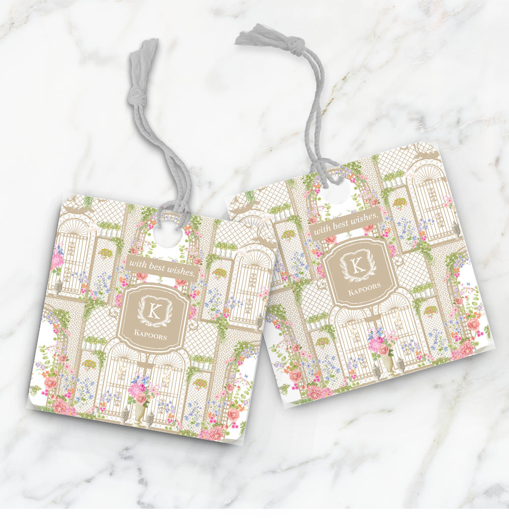 Secret Garden Gift Tag