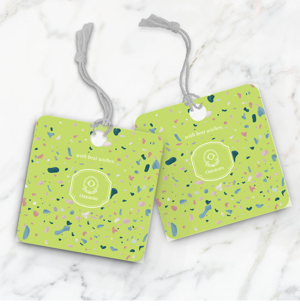 Terrazzo Gift Tag