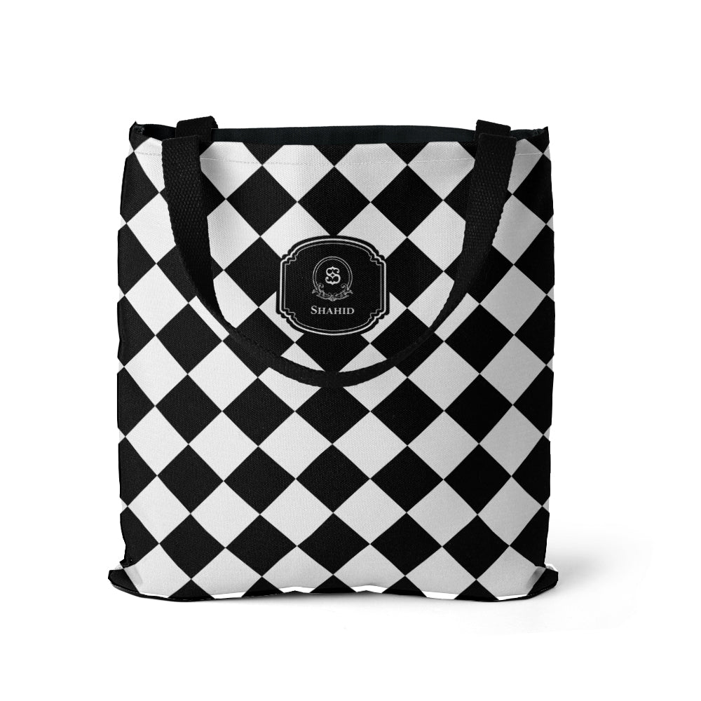 Checkered Tote Bag