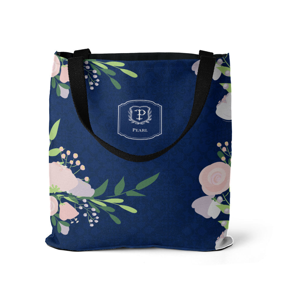 Royal Bloom Tote Bag