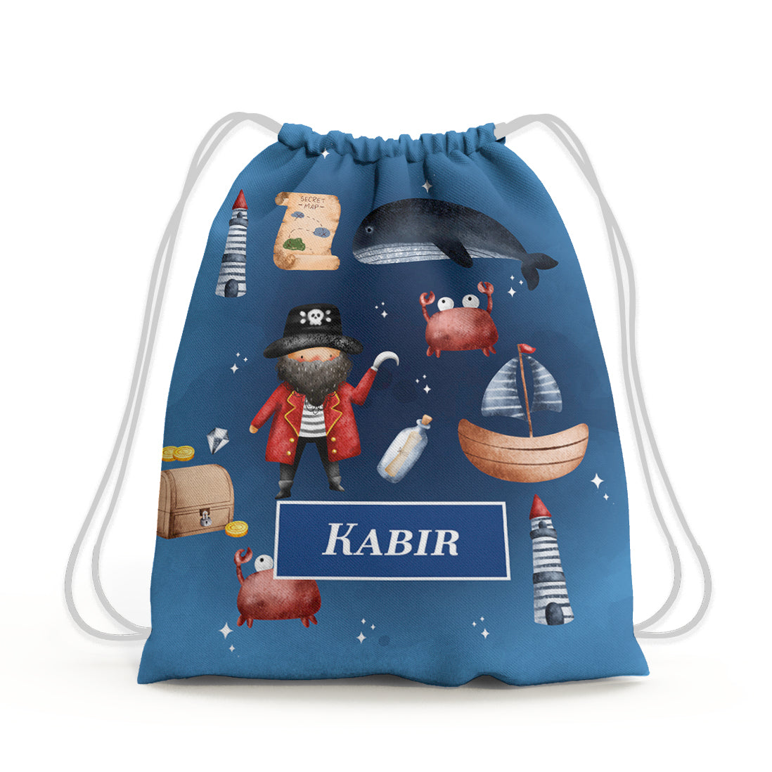 Treasure Island Drawstring Bag (kids)