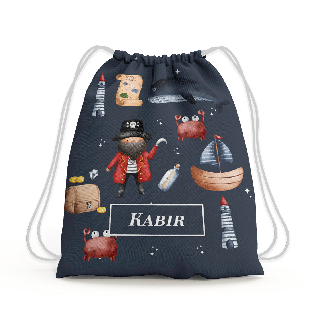 Treasure Island Drawstring Bag (kids)