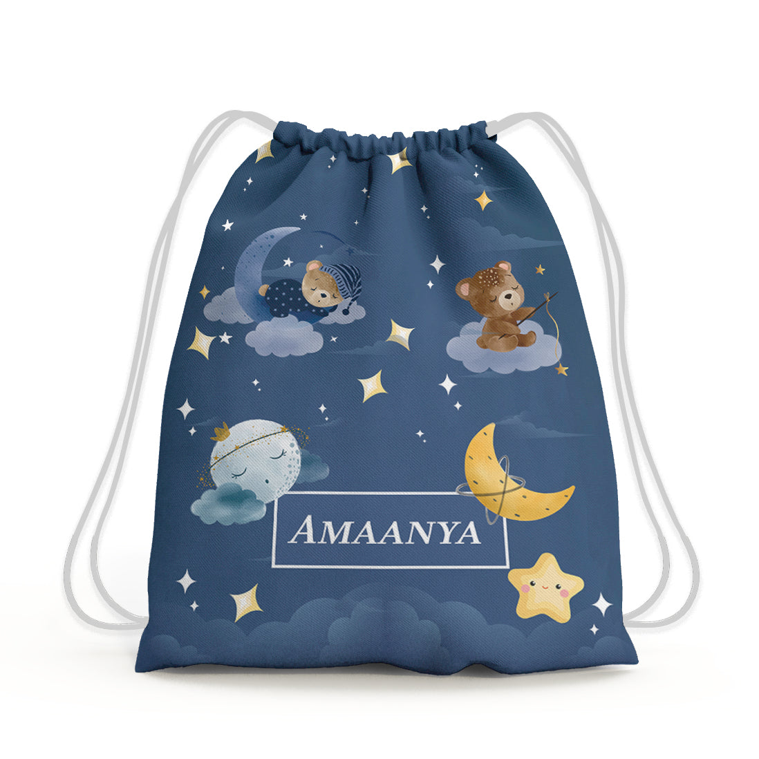 Moonlight Snuggles Drawstring Bag (kids)