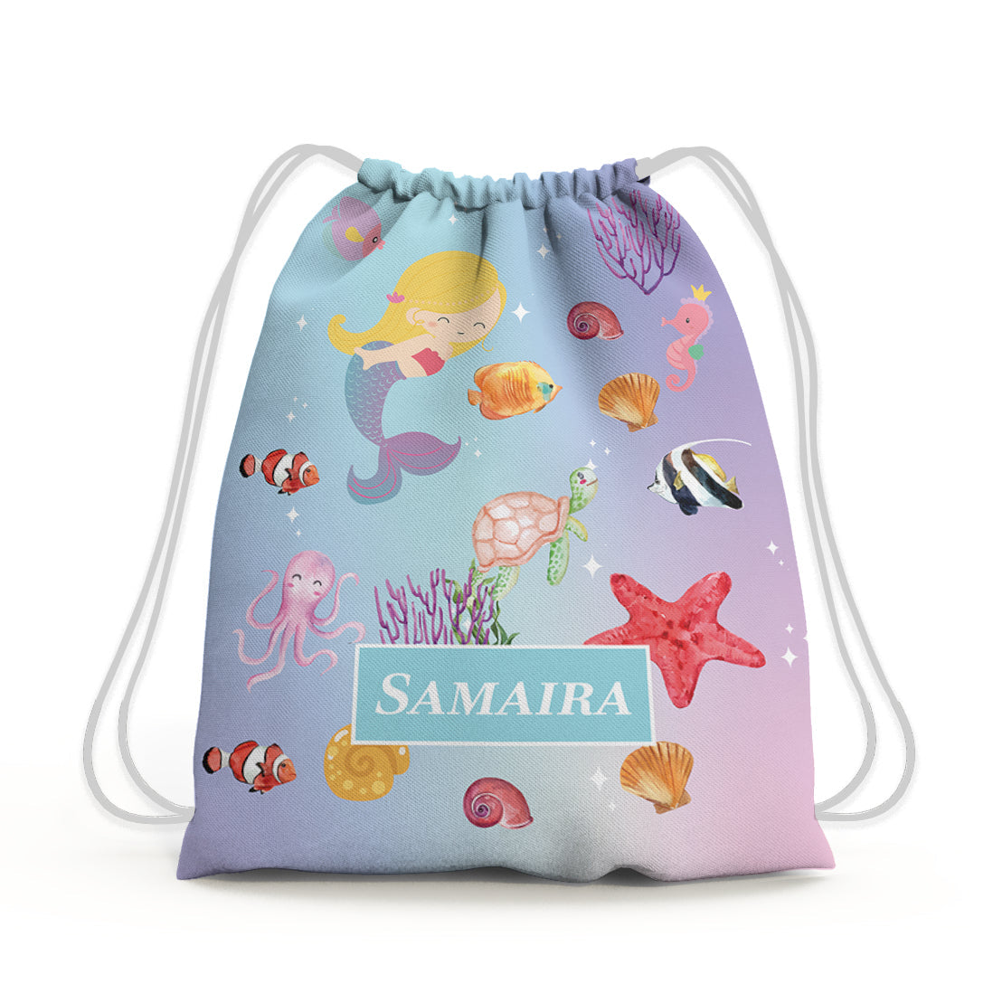 Lil Mermaid Drawstring Bag (kids)