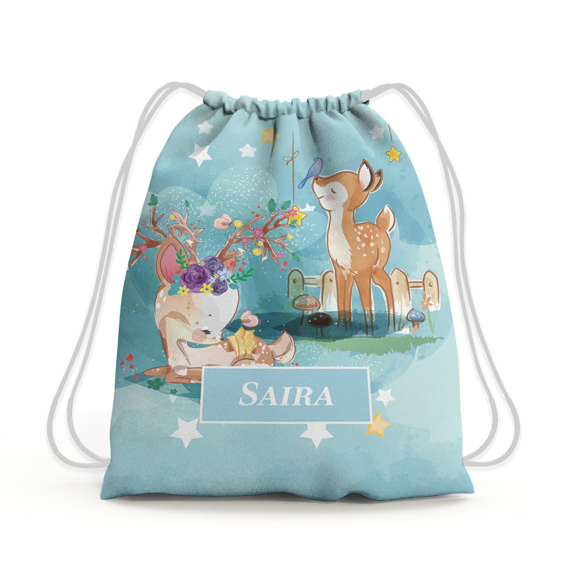 Lil Forest Friends Drawstring Bag (kids)