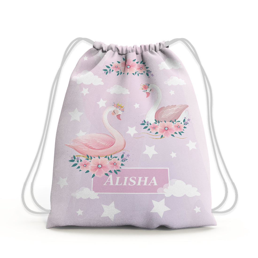 Swan Princess Drawstring Bag (kids)