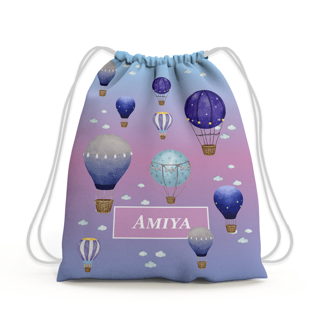 Night Flight Drawstring Bag (kids)