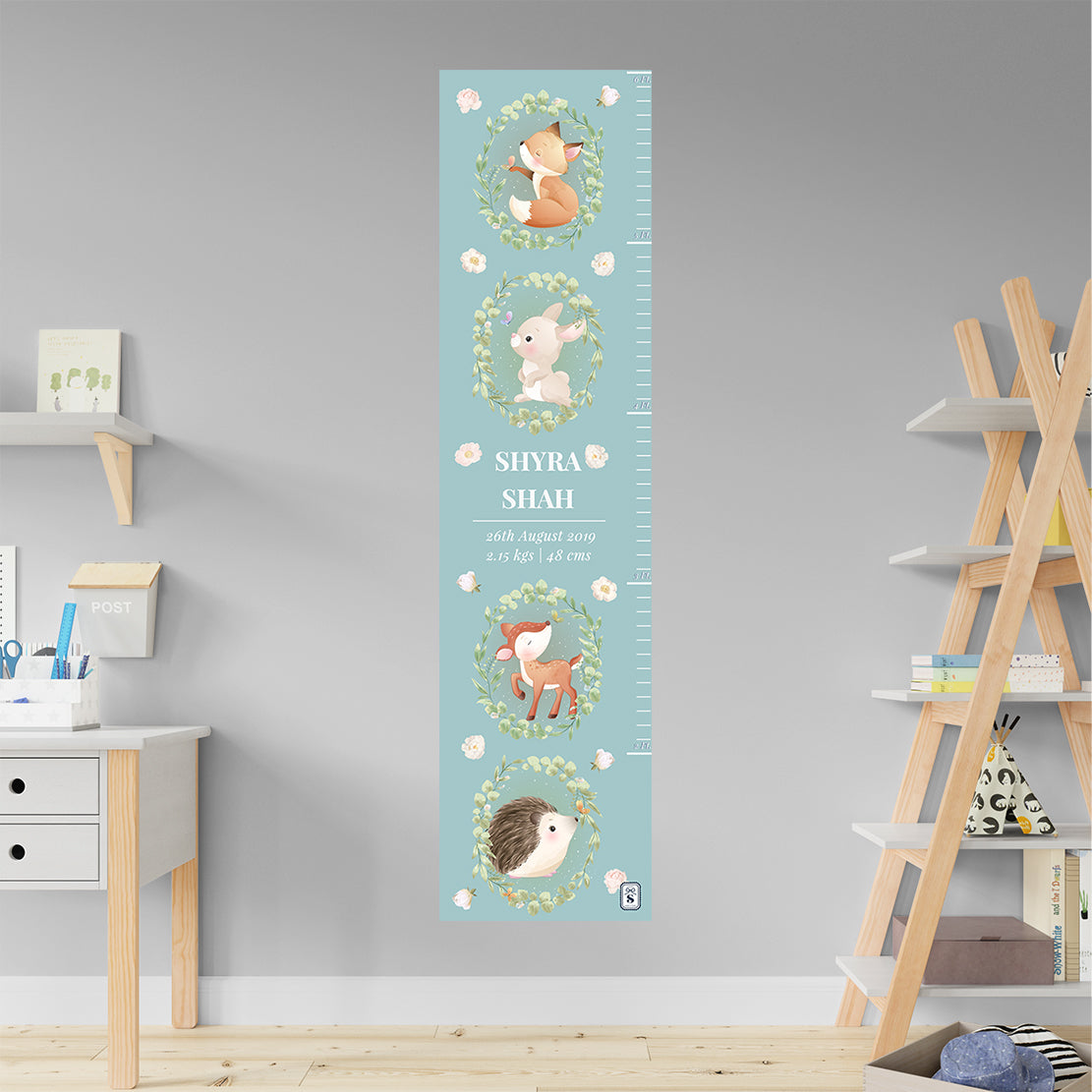 Woodland Wonders Height Chart (kids)