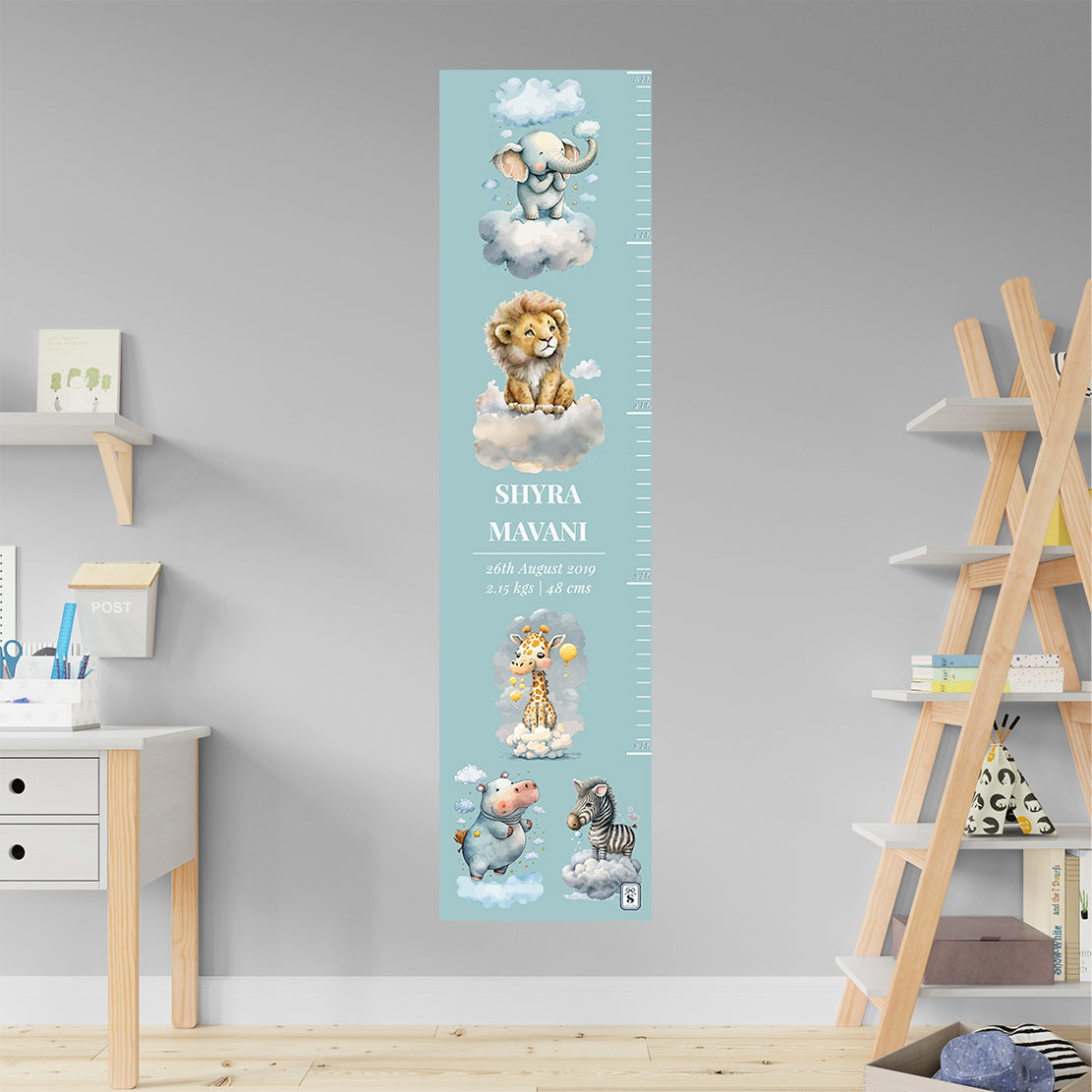 Lofty Animals Height Chart (kids)