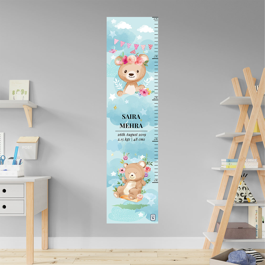 Lil Forest Friends Height Chart (kids)