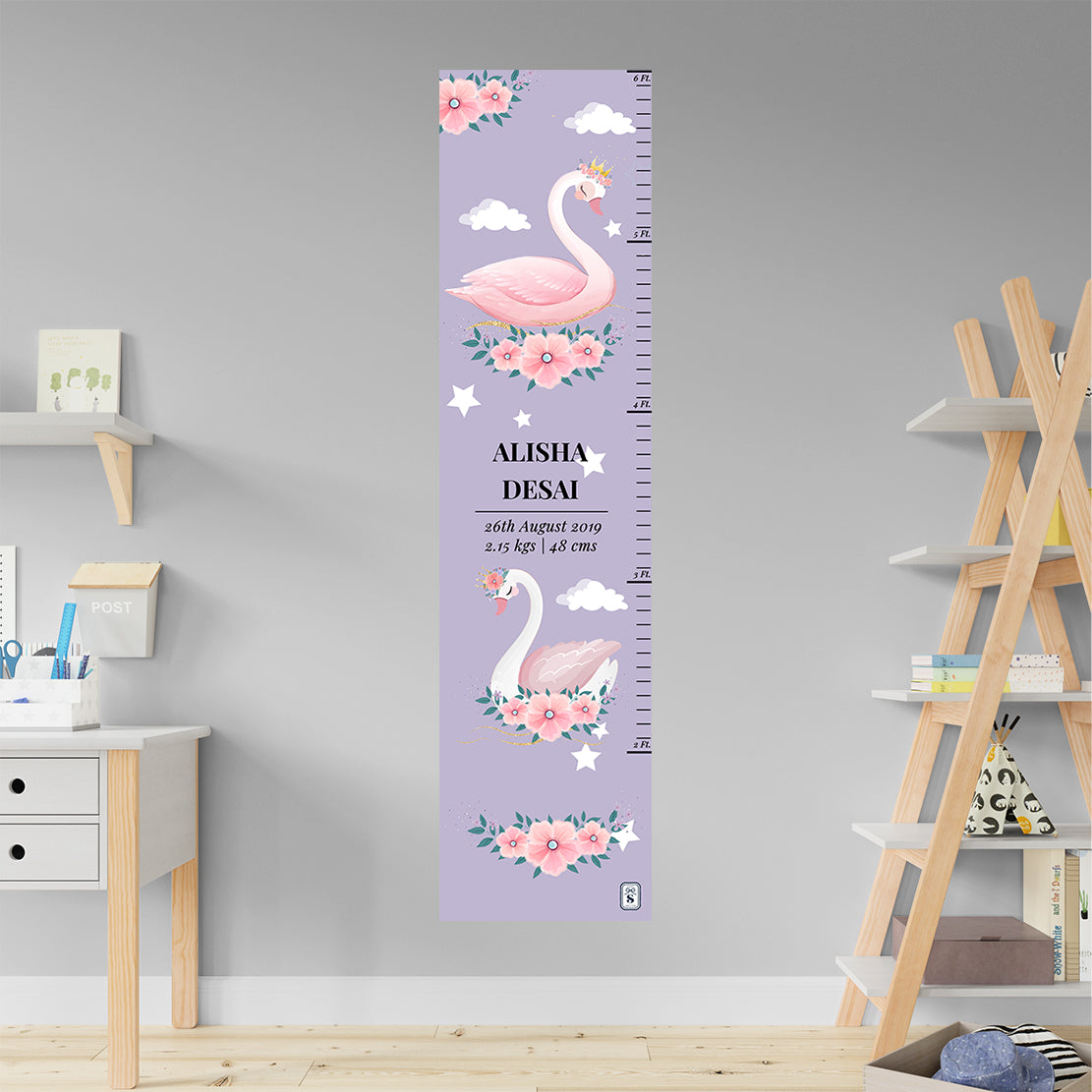 Swan Princess Height Chart (kids)