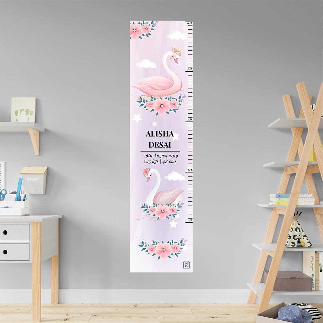 Swan Princess Height Chart (kids)