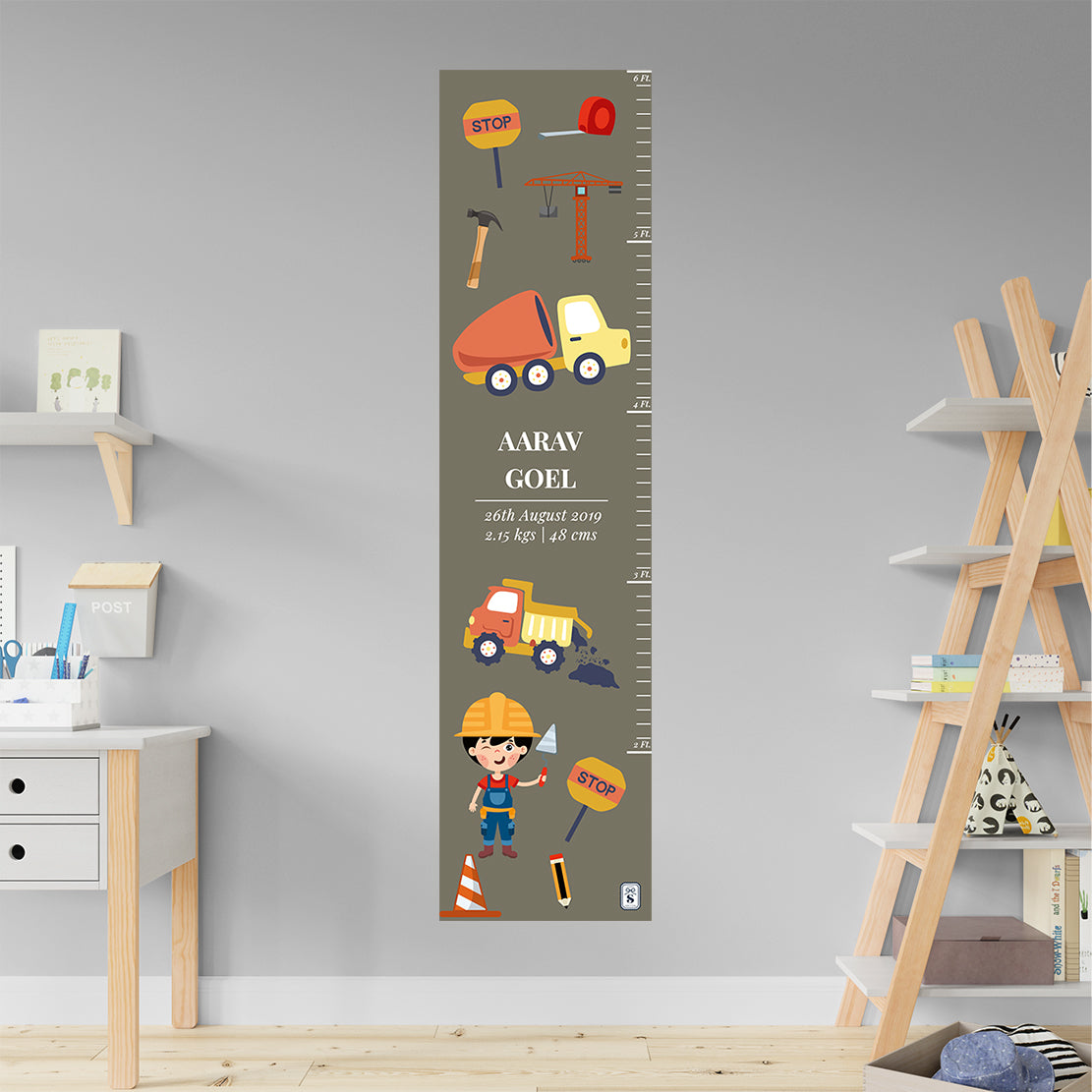 Personalised Height Chart (kids)
