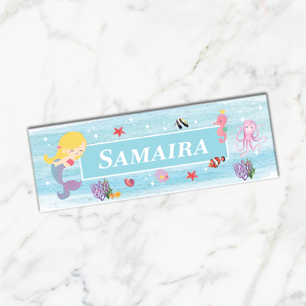 Lil Mermaid Iron on Labels (kids)