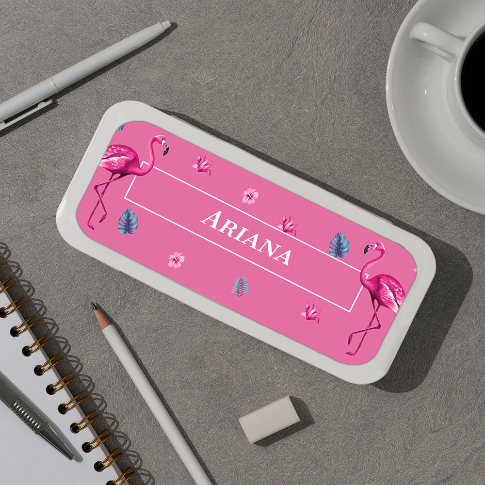 Flamingo Fiesta Kids Pencil Box