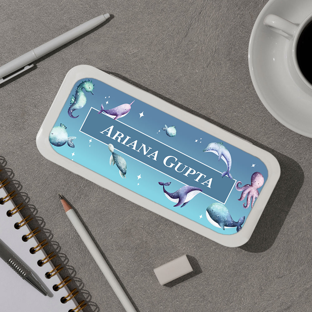 Midnight Ocean Kids Pencil Box