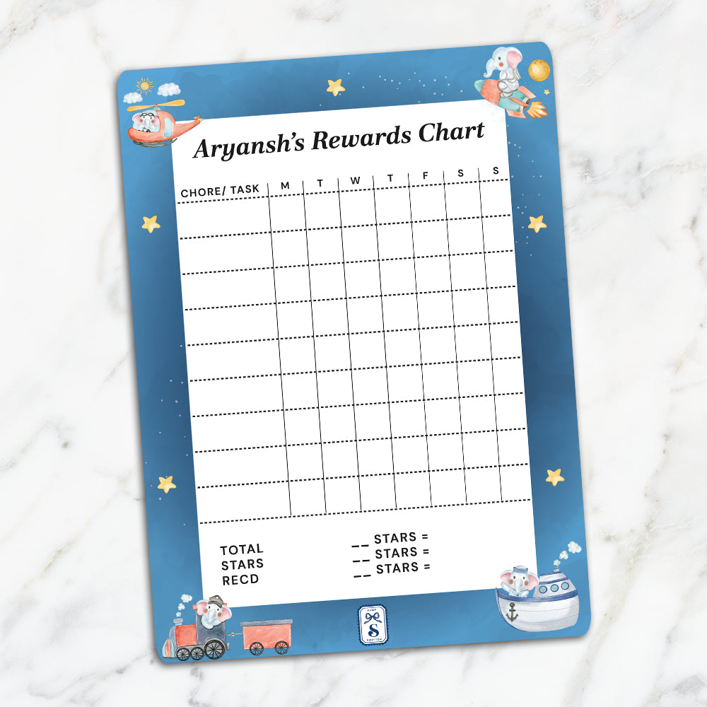 Captain Ellie Kids Reward Chart