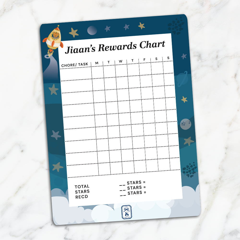 Rocket Bear Kids Reward Chart