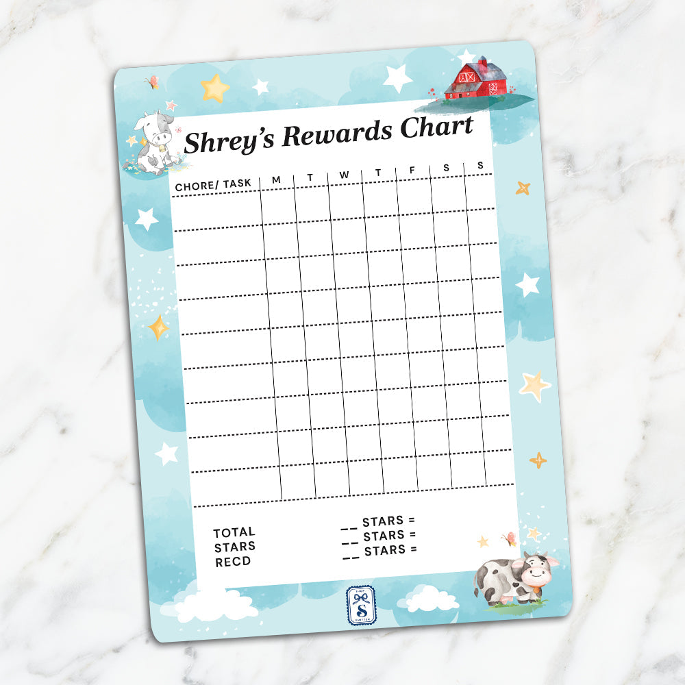 Lil Forest Friends Kids Reward Chart