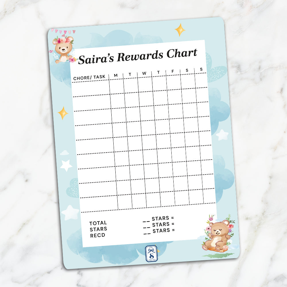 Lil Forest Friends Kids Reward Chart